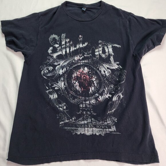 Slip Knot Band Tour Iowa T Shirt (M) - Picture 4 of 8